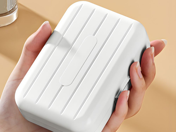 Medikamentenbehälter tablettenorganiser kapseln 7 fächer reisebox