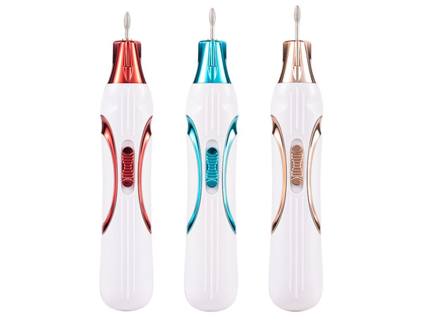 Juego de fresas de uñas rodillos para gel e híbridos inalámbrica usb