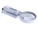 Lupa cosmetica lampara de lectura iluminacion 20 led
