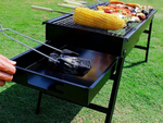 Reisigrill kaasaskantav kokkupandav kohver söe kämpingus bbq suur