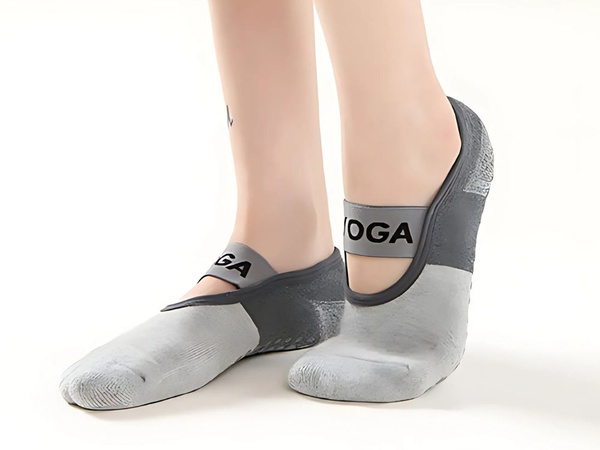 CSÚSZÁSMENTES JÓGA MEDITÁCIÓ PAMUT LÉGÁTERESZTŐ ZOKNI 36-40