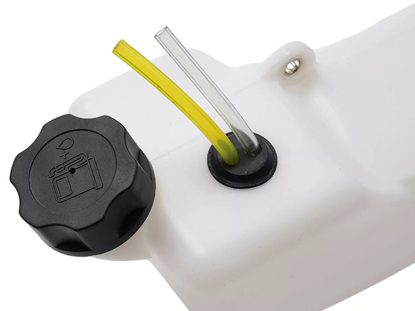 Complete petrol tank for brushcutters fuel tank hose with filter cap 1.2l