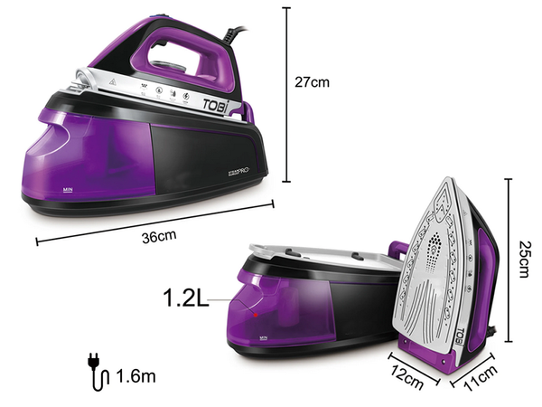 Générateur de vapeur pour fer à repasser station vapeur pour vêtements 2400w