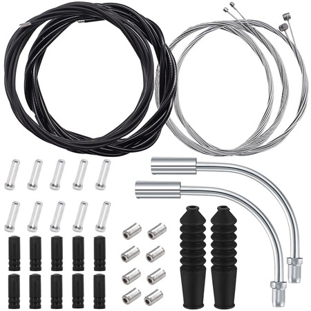 Täielik komplekt kaablid kaablid piduri muhvid derailleur hammasrataste otsa muhvid katted