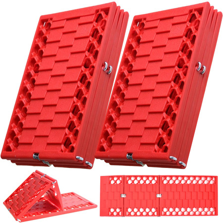 Anti-slip undercovers folding traps camper 2 pcs off road snow mud