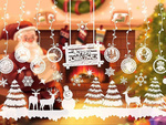 Weihnachten fensteraufkleber weihnachtsbäume