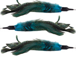 Cat toy fishing rod feather rattle play toy
