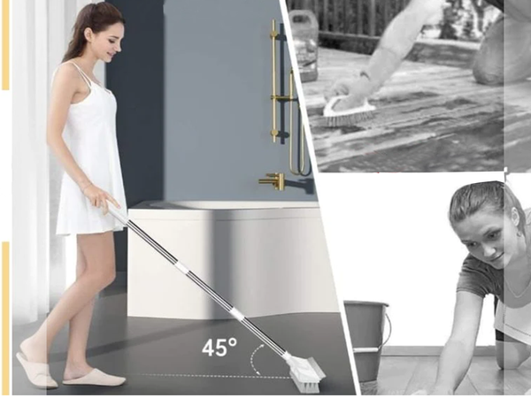 Grindų šveitimo šepetys vandens šepečis grindų valymui 2in1