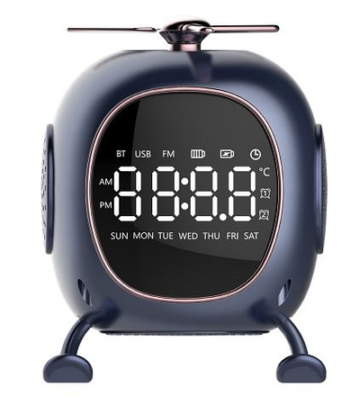 Bluetooth reproduktor s aromaterapií budík noční lampka s vůní led timer