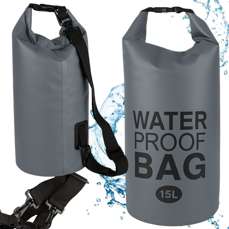 Waterproof bag 15l waterproof bag for kayak hiking backpack