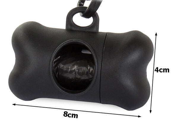 Contenedor + bolsas para cacas de perro