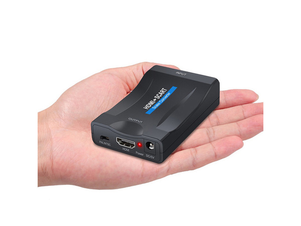 Adapteris scart uz hdmi av euro full hd pārveidotājs