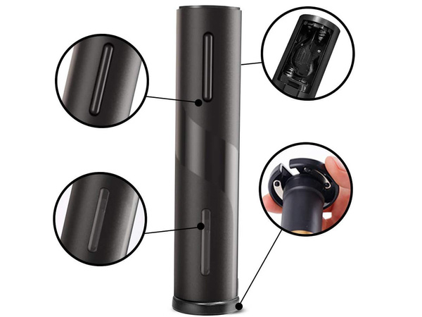 Electric corkscrew wine opener set