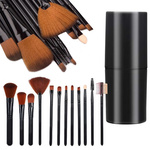 Set of professional make-up brushes 12 pieces