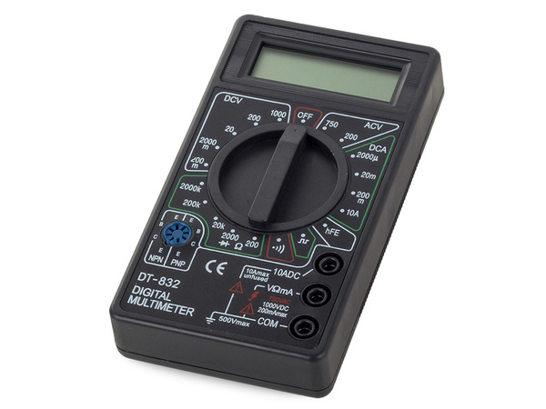 Multimetra digitālais testeris ar lcd signālu