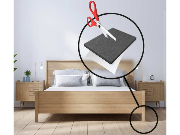 Set de tampoane de mobilier din pâslă 133 buc