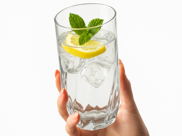 Komplet 6 visokih ravnih kozarcev za hladne pijače, 340 ml