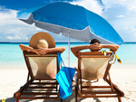 Large xxl balcony plair parasol with uv filter 210 cm foldable