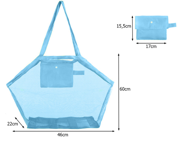 Torba za plažo mrežasta torba velika xxl torba za plažo