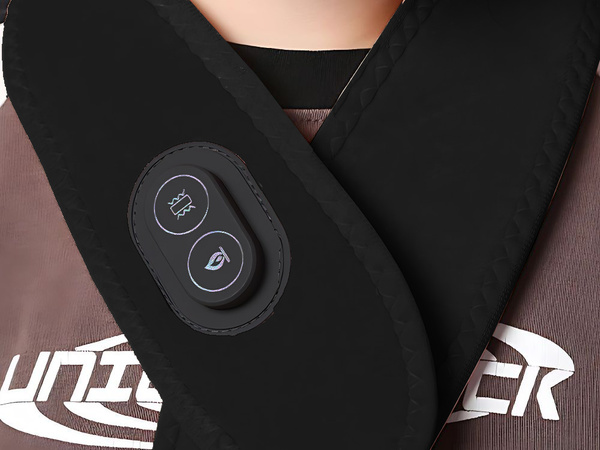 Kakla sāpju atvieglojums kakla masieris sasilšanas masāžas aproce usb viegls