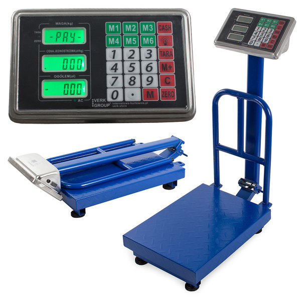 Elektronické skladovanie váha 300 kg lcd