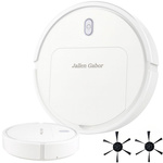 Automatic wireless electric cleaning robot vacuum cleaner, white