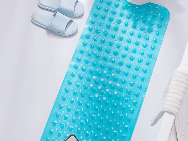Anti-slip bath mat shower mat large 100x40 mat rubber