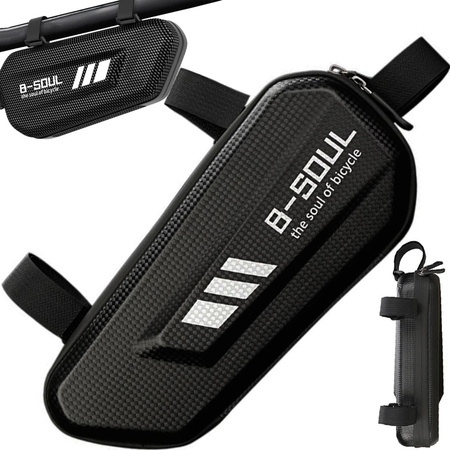 Under-frame pannier bag waterproof strong rigid bicycle bag