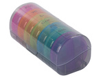Medicine container tablets box time of day medication cassette weekly