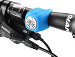 Elektronické bicyklové zvonkové hodiny elektronická hlasitosť 120 db odolné proti vode