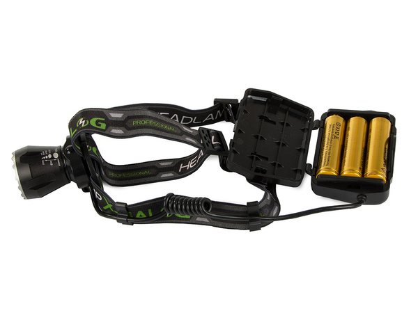 Bailong led pealamp xhp160 powerbank zoom