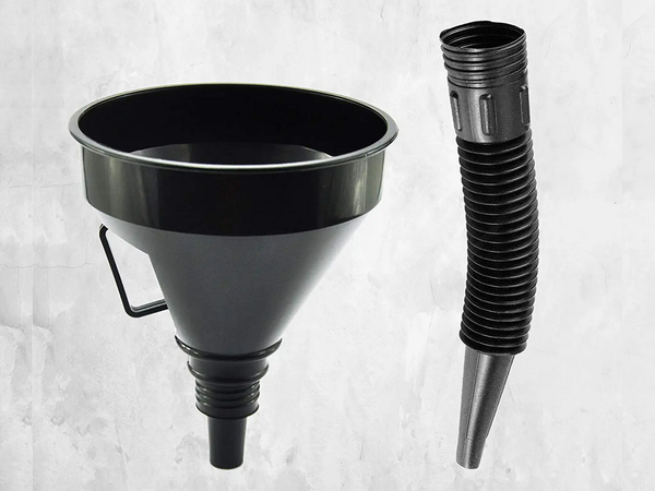 Grand entonnoir à carburant avec filtre pour réservoir d'huile