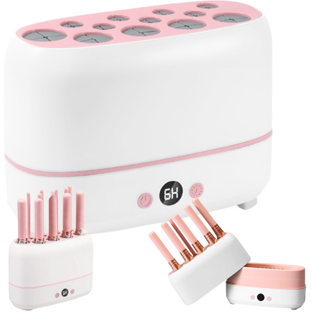 Electric paintbrush dryer for 12 paintbrushes timer