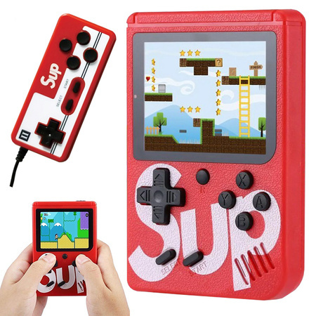 Retro mini console portable 400 jeux 3.0 tv game box jeux télécommande pad