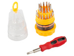 Präzisions-torx-schraubendreher 31-tlg. Magnet. Schraubendreher