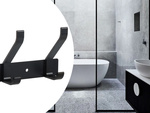 Perchero de pared para pasillo baño 5 ganchos