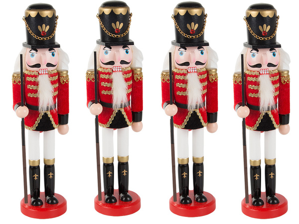 Diótörő katona dewniany dekoratív karácsonyi figura ajándék