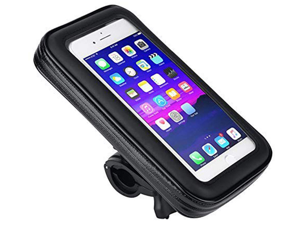 Bicycle phone holder waterproof lockable rotatable 360