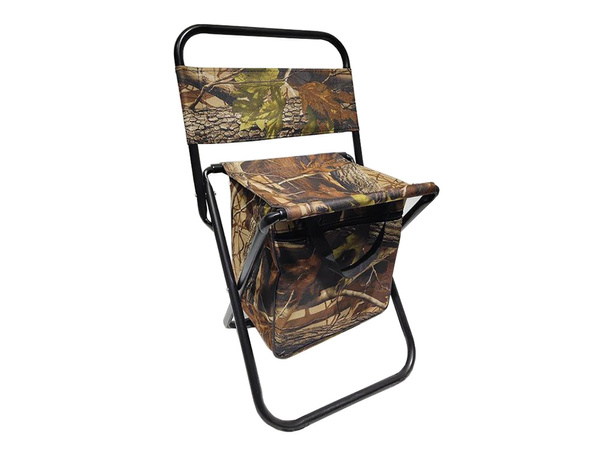 Chaise de pêche avec dossier et sac thermique
