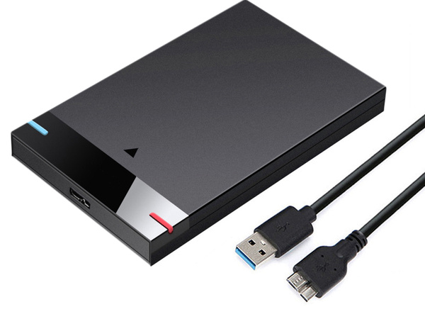 Meghajtóház hdd ssd adapter 2.5'' usb 3.0 sata kábeles tok
