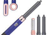 Hair dryer hair care set 5-in-1 interchangeable attachments hair