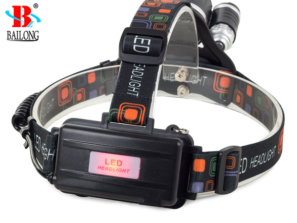 Esilatern bailong led cree xm-l t6 2 x xp-e