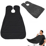 Apron for shaving beards and moustaches