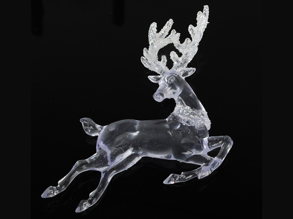 Renne arbre de noël pendentif paillettes décorations de noël