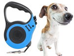 Lanyard automatico para perros bloqueador potente bobina ligera 5m 15kg