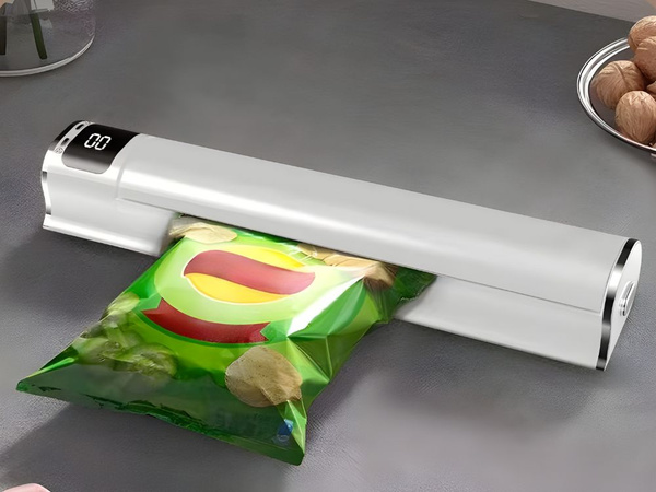 Zgrzewarka pakowarka próżniowa do żywności jedzenia + zestaw worków 10szt