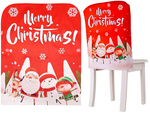 Chair back cover christmas decoration christmas decoration decoration