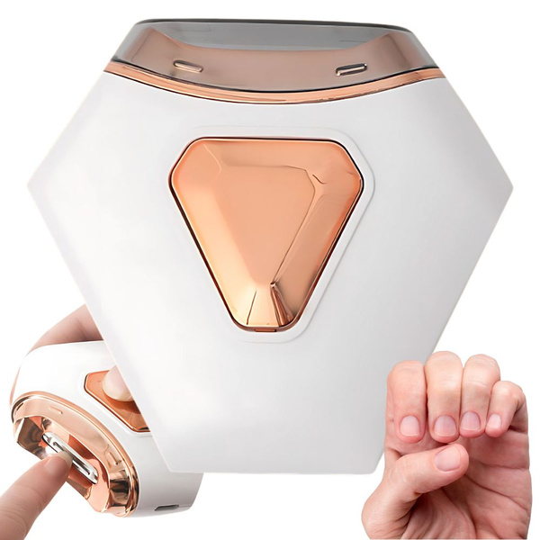 Electric nail clipper usb safe automatic with container
