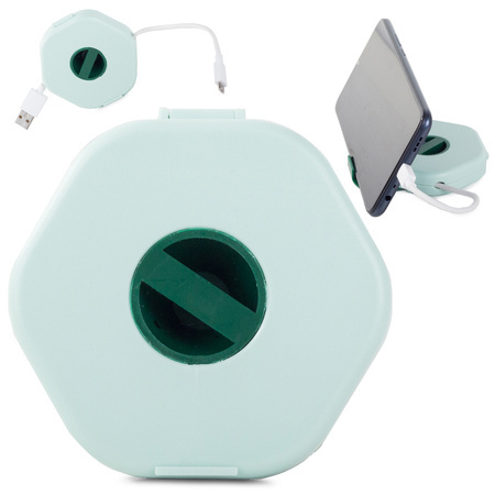 Rotary cable organiser for phone cables