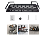 Estante de baño para baño para ducha para cocina loft metal estante colgante